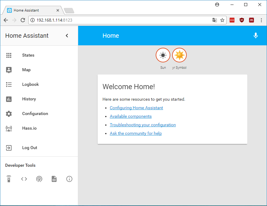 Getting Started with Home Assistant on Raspberry Pi 8 home assistant UI
