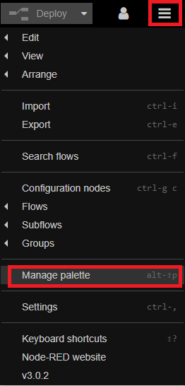 Node-RED with Big Timer Node: Create Complex Automation Schedules Easily 4 Node-RED install new nodes