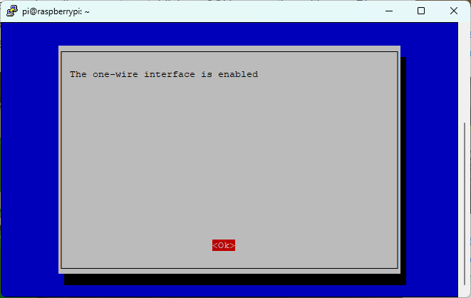 Raspberry Pi: Temperature Readings with DS18B20 Sensor (Python) 10 one wire is enabled on Raspberry Pi