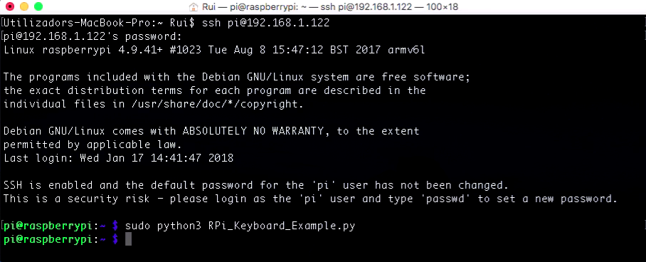 run command python command