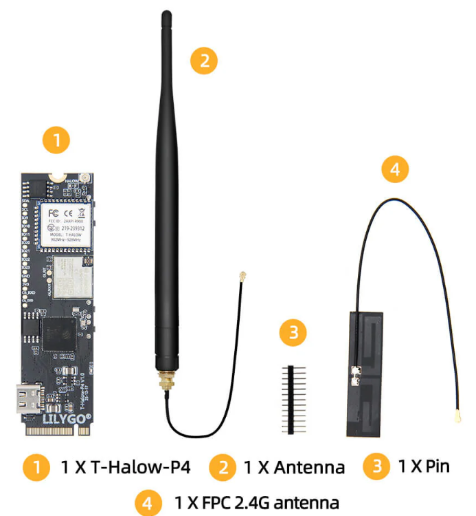 T-Halow P4 accessories